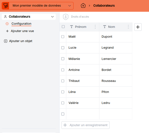 Add fields in object