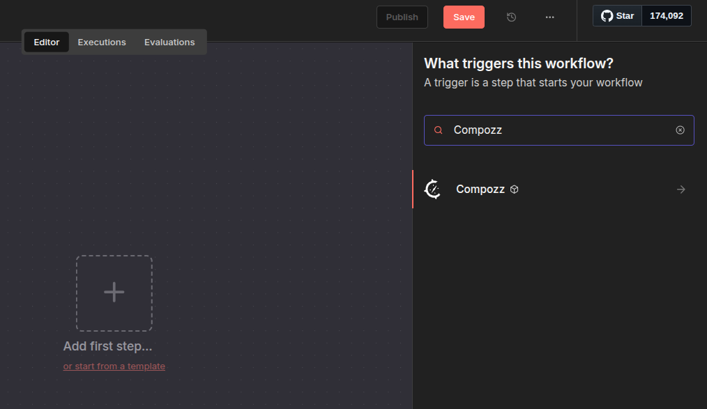 Vérification de la bonne installation du nœud Compozz